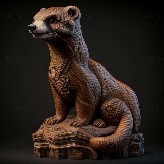 3D модель Mustelus whitneyi (STL)